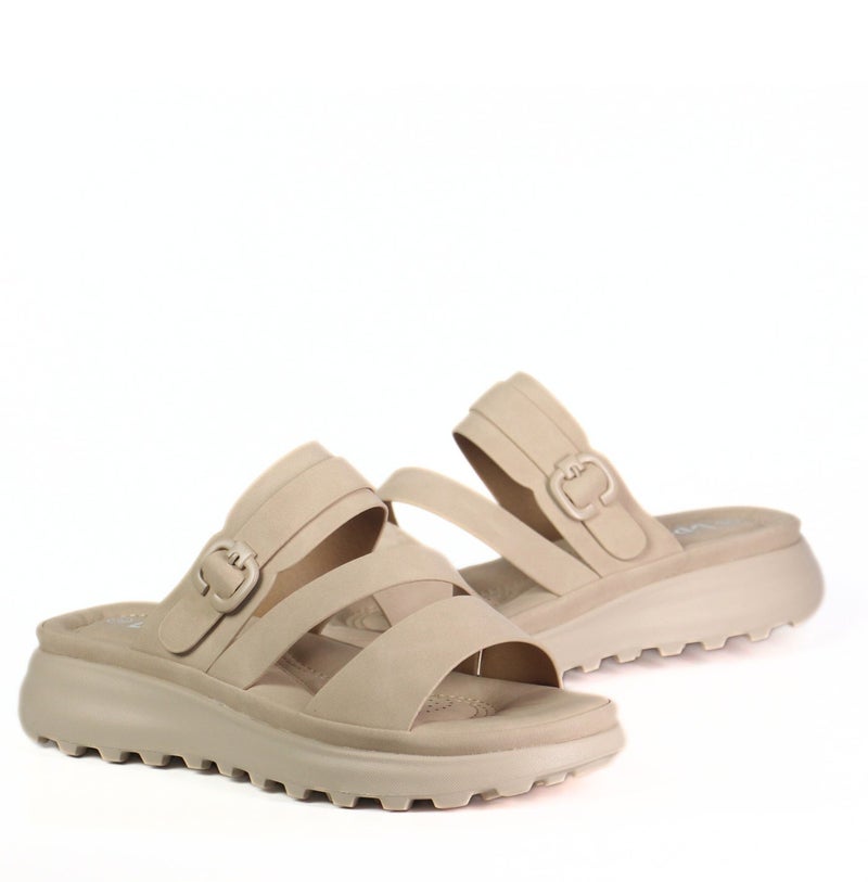 SD.Felano Women’s Flat Comfort Sandals | Soft Cushioned Footbed | Lightweight Daily Sandals | Easy Slip-On Design | Supportive Anti Slip Sole | Casual Walking Sandals For Women Everyday Wear - Image 4